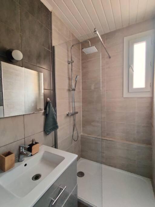 Apartamento La Jungle Urbaine Avec Garage Prive & Climatisation Perpiñán Exterior foto