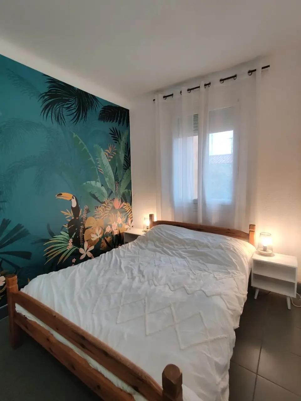 Apartamento La Jungle Urbaine Avec Garage Prive & Climatisation Perpiñán Exterior foto